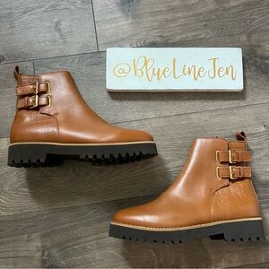 Andre Assous Pandora Buckle Ankle Boots NWOT